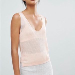 MICHA Lounge knitted T-shirt
